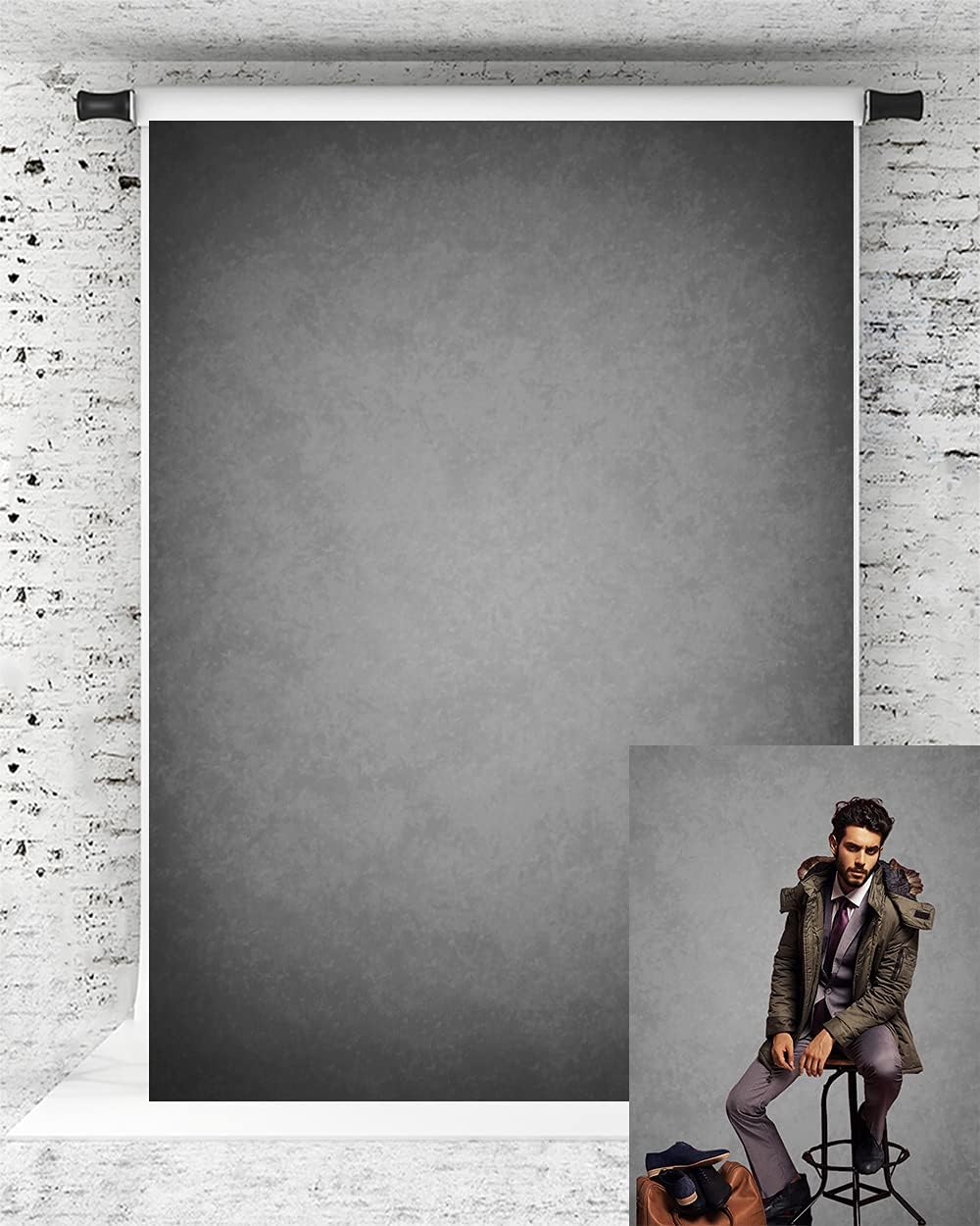 Gray Photography Backdrop