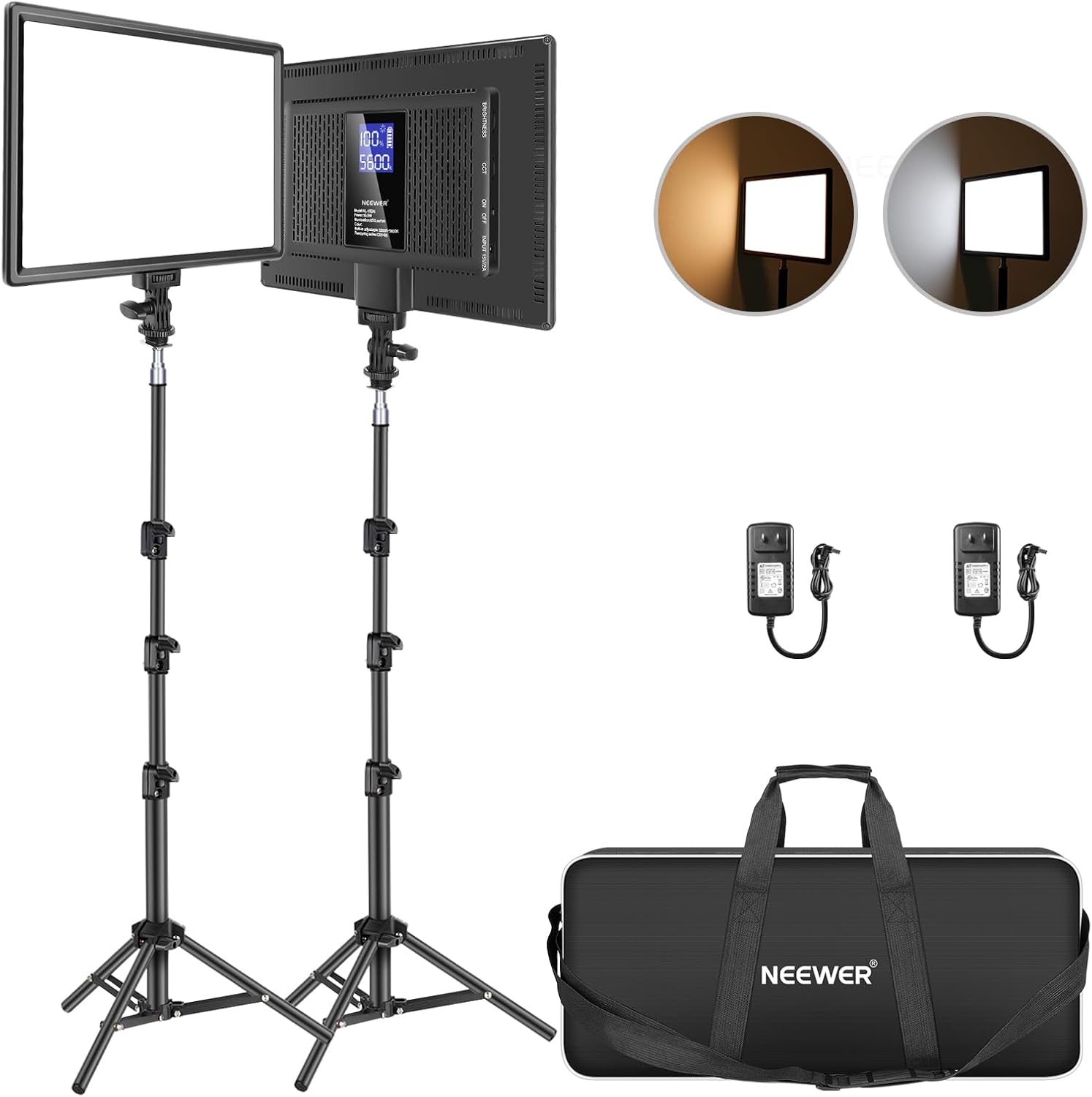 Neewer 2-Pack Light Kit